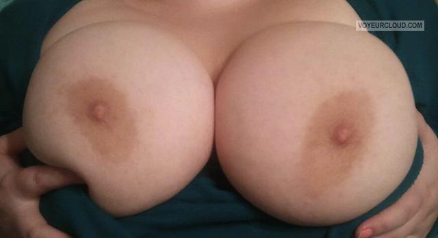 Tit Flash: My Extremely Big Tits - Loveemsucked from United States